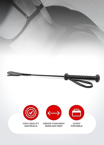 Miniatura 8 de Sex Whip for Spanking BDSM Flogger 20" Red, Sexy Riding Crop for Adults Bedroom - Sex Toys for Men, Women, Couples