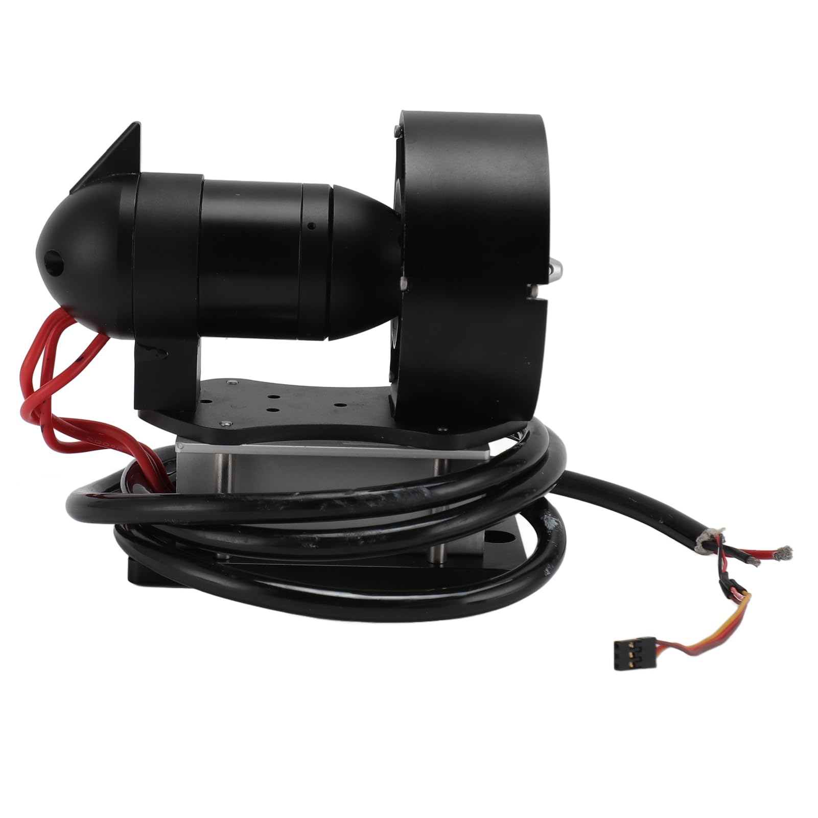 Tbest Underwater Thruster, Brushless Motor, Aluminum Alloy Construction, ROV Motor, 4 Blades, Lightweight Design, 12-25.2V, CCW for Underwater Robots, ROV, Subsea Exploration, Underwater Drone