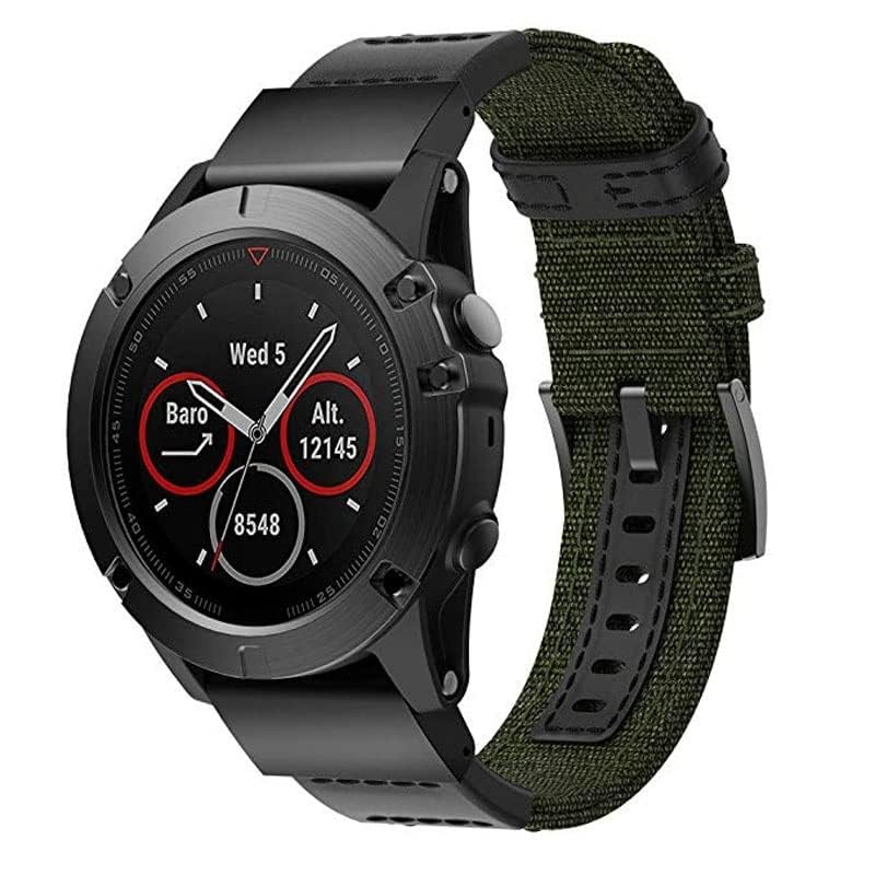 Correa de 22mm para Garmin Fenix 5 en silicona suave color ágata 6