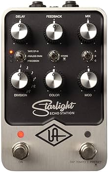 knob★UNIVERSAL AUDIO UAFX STARLIGHT★ Amazon.com: Universal Audio UAFX Starlight Delay Pedal : Musical