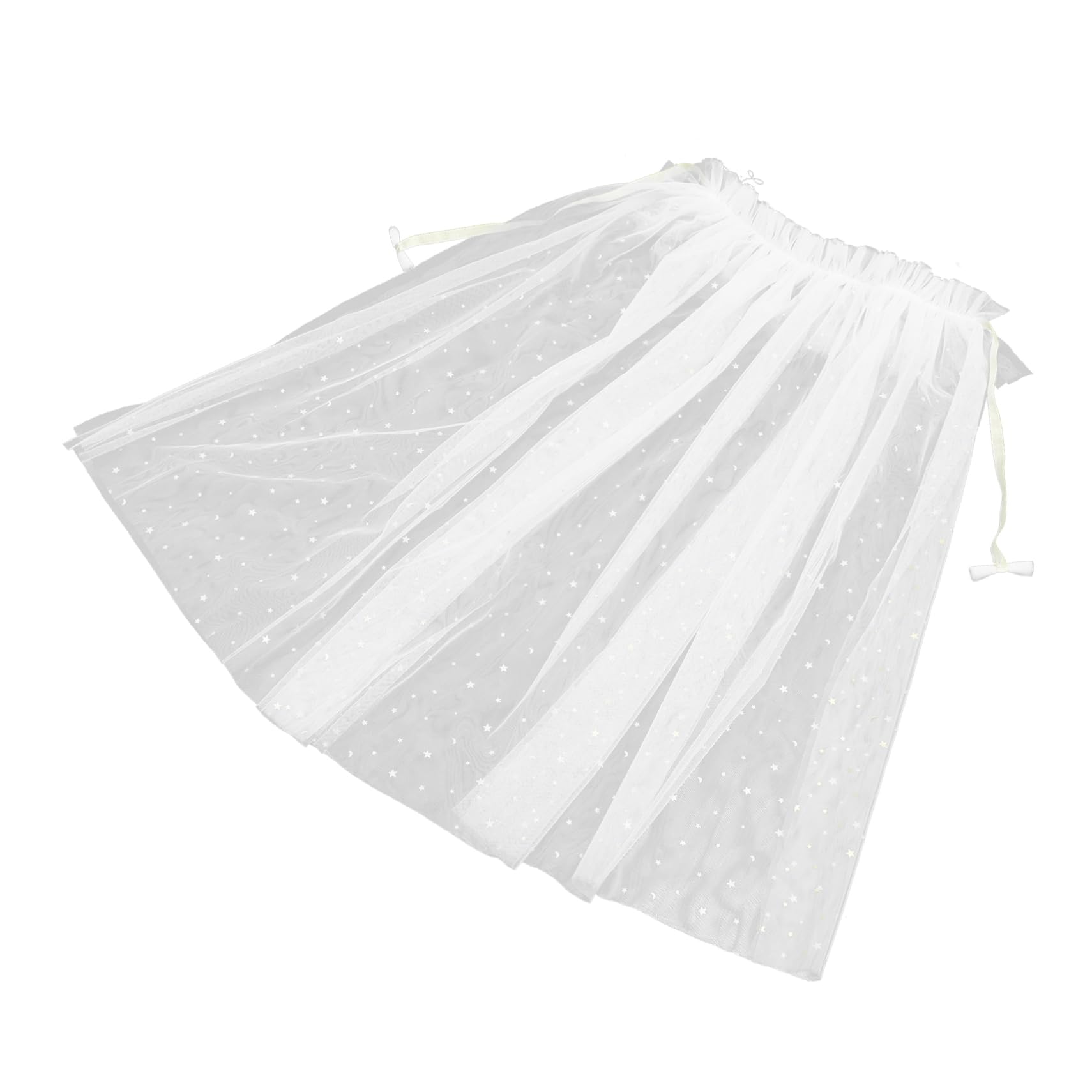 1pezzi Mantello Di Garza Per Bambina Bianco Mantello Da Festa Costume Da Mascherata Per Ragazzo Ragazza Facile Indossare e Pulire Per Feste Di Compleanno Ed Eventi Tema