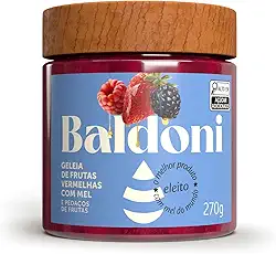 Geleia Baldoni Frutas Vermelhas Pote 270G