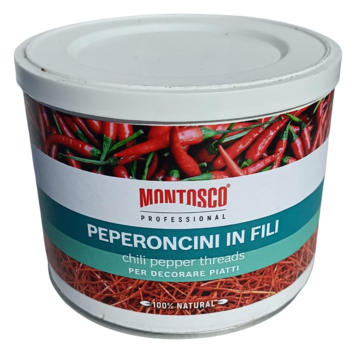 Peperoncino in Fili Montosco Professional Barattolo da 40 g Spezie Condimenti