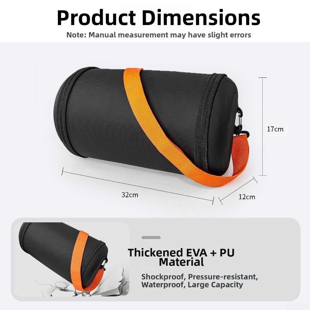 Bolsa de almacenamiento rígida de EVA para proyectores XGIMI Play 6 y Play 6E, funda protectora portátil con cremallera segura, organizador de viaje compacto para dispositivos y accesorios