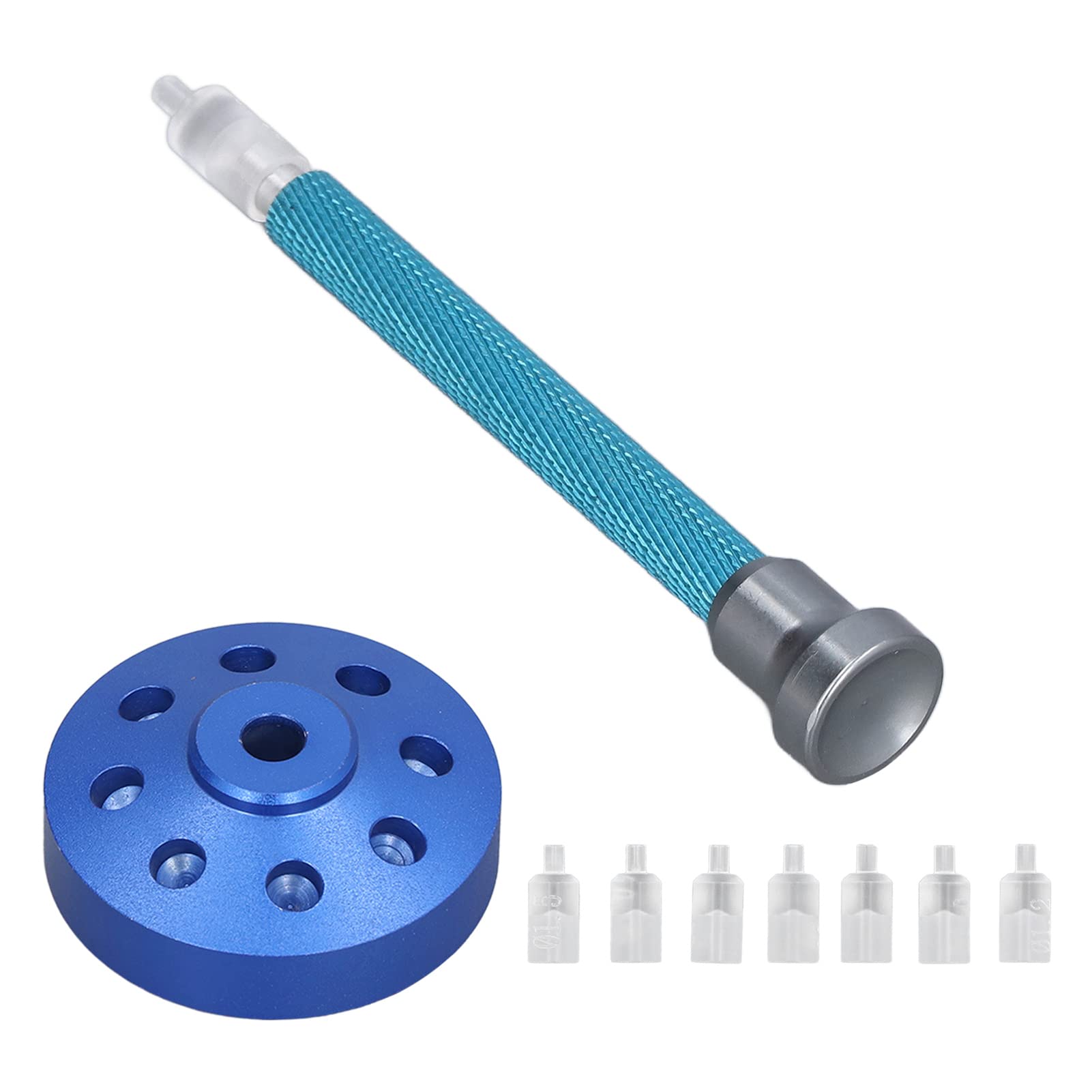 Herramienta de configuración de Puntero de Reloj, Herramienta de Montaje de Puntero de Reloj fácil de Usar, Varios for reparación de relojes/1363 (Size : Blue)