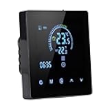 ANGGREK LCD Display Thermostat, Thermostat 4500W AC 90V-240V for Office (Regular Version)