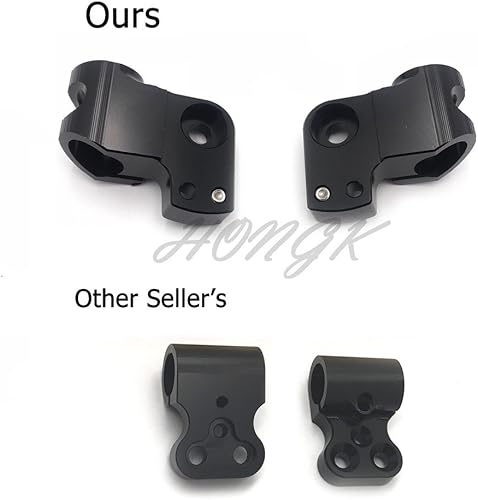 Miniatura 5 de HongK - Juego de manillares para Yamaha MT-07 FZ-07 2014-2017, color negro