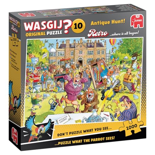 Wasgij Retro Original 10 - Antiquitätenjagd - Puzzle 1000 Teile
