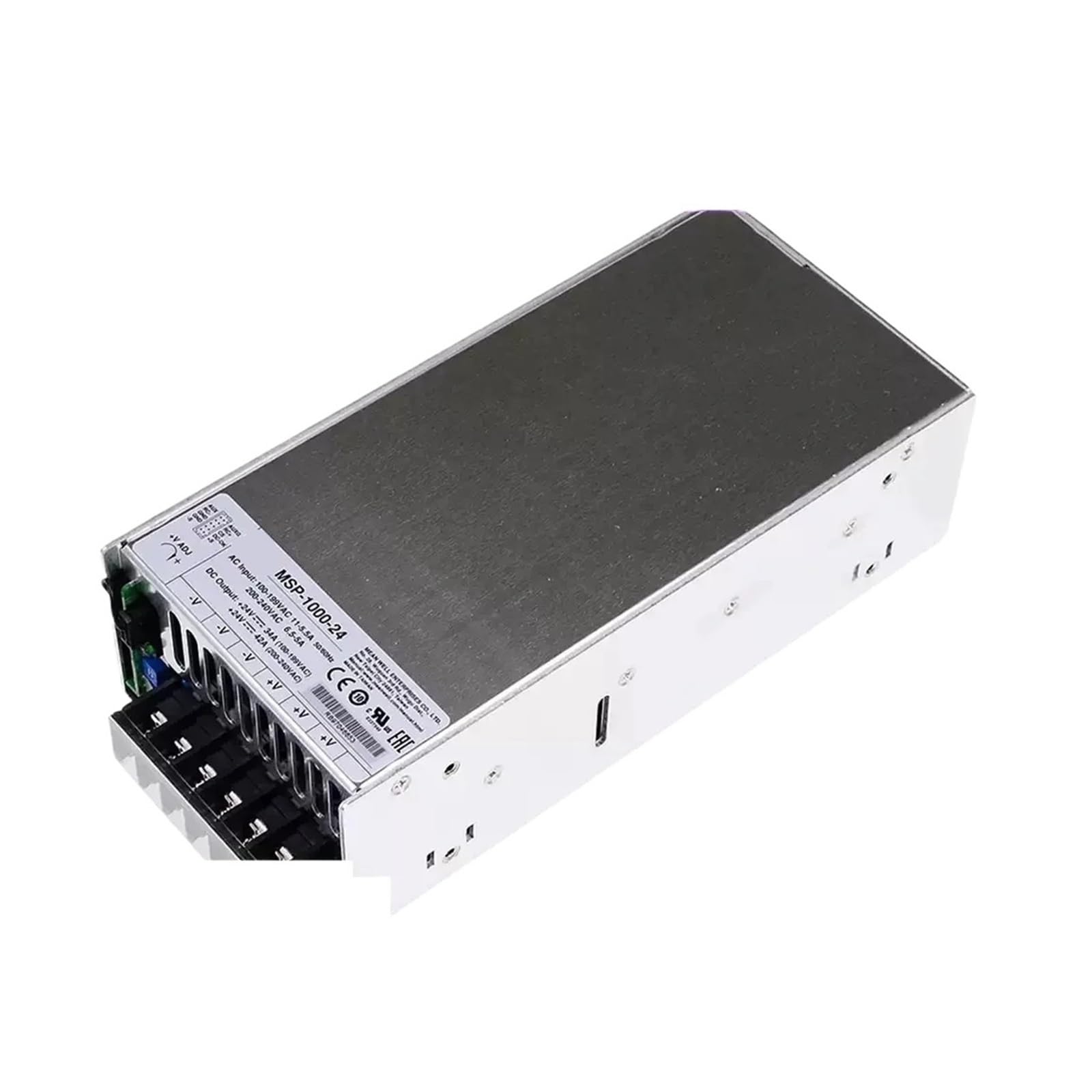 Alimentation à découpage 1000W MSP-1000 robuste à haut rendement
