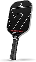 YVmove STORM 007 Pickleball Paddle: T700 Raw Carbon Fiber, 16mm Polymer Core, USAPA Approved for Max Spin & Power
