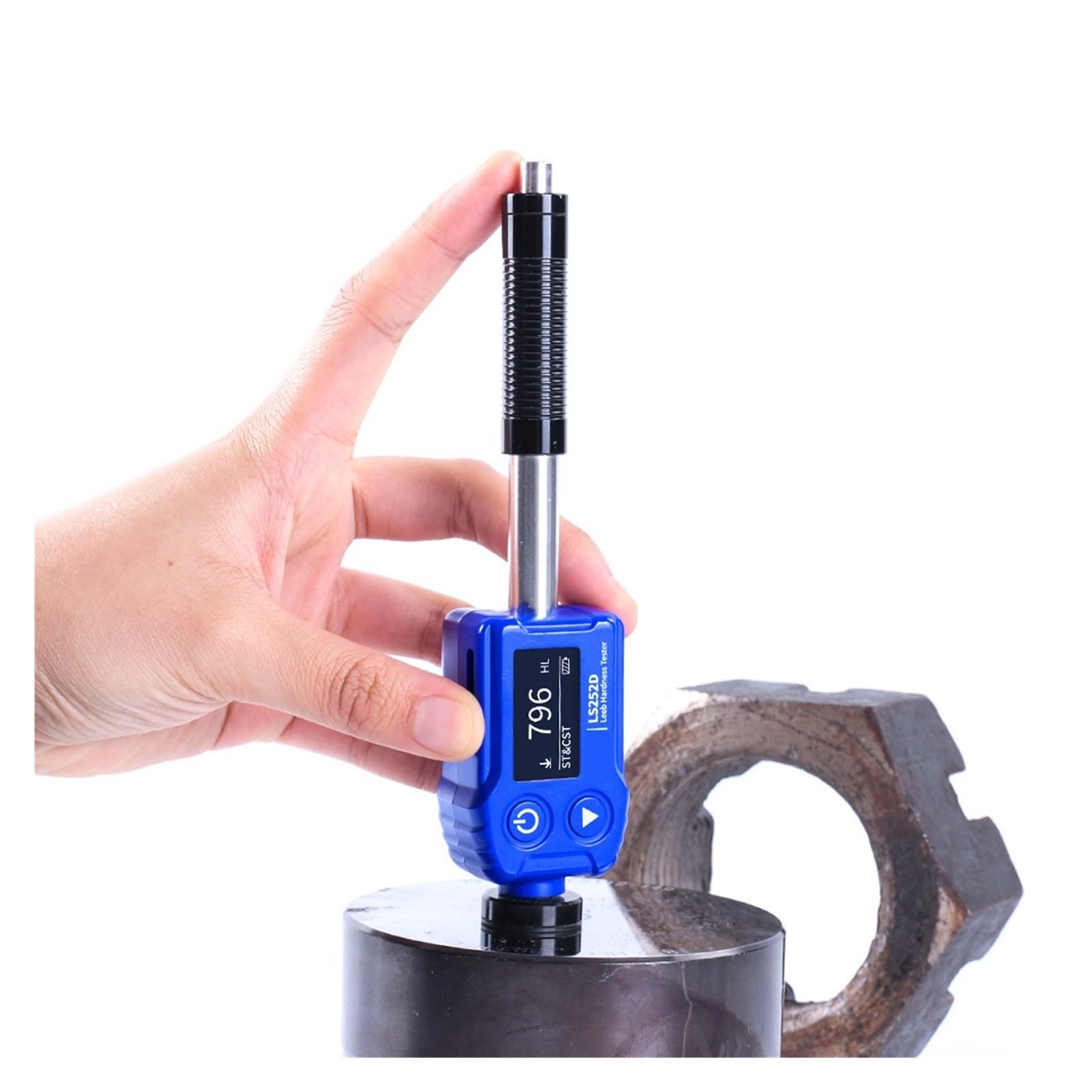 Gqnblvhzupdm One Color Ls252d High Precise Pen Type Leeb Hardness Meter Carbon Steel Tester For Metal For Industrial Inspection