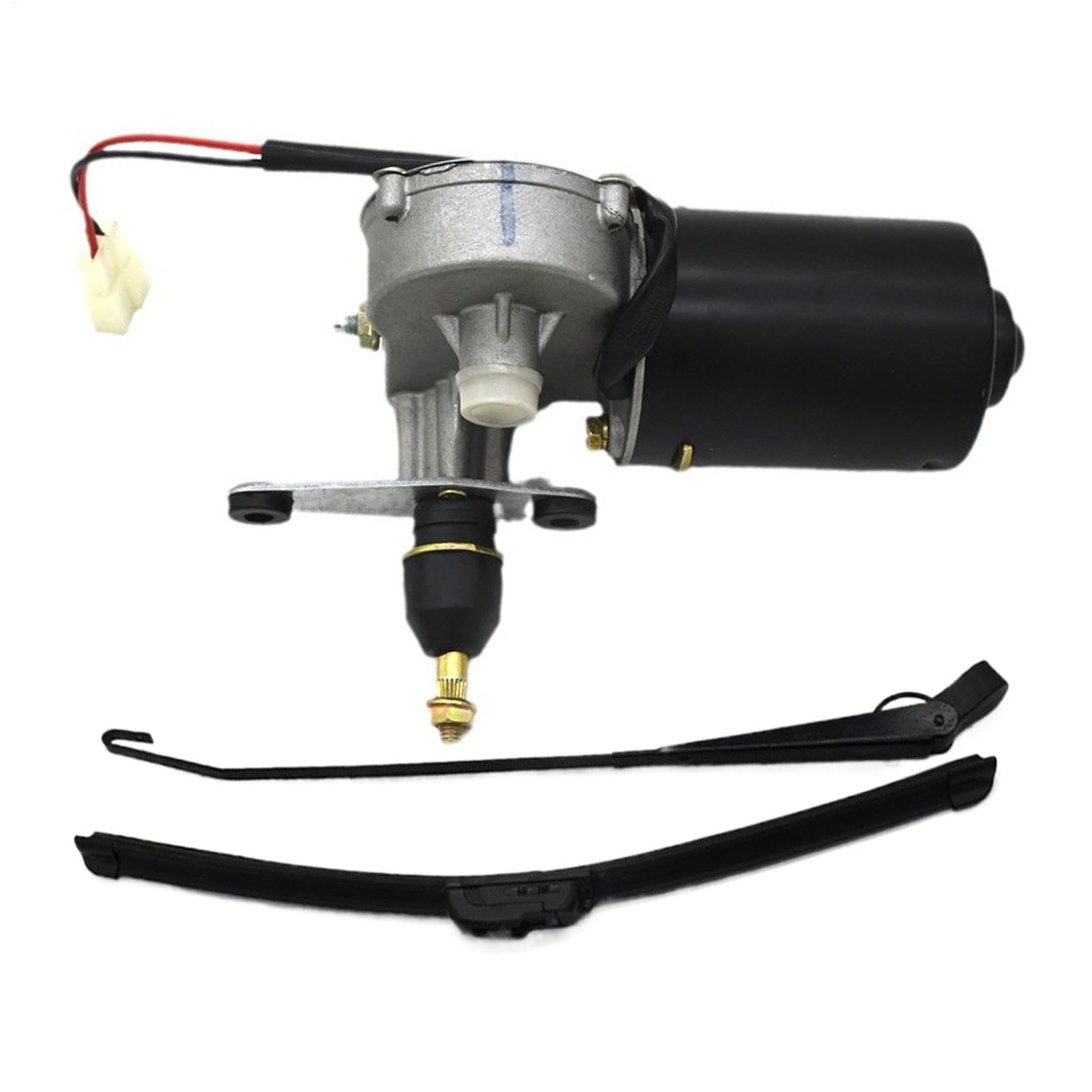 Limpiaparabrisas con motor eléctrico de 12V ideal para rutas embarradas en UTV
