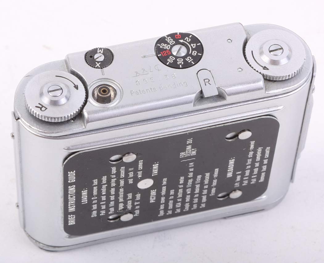 Amazon.com: TESSINA 35 Vintage SUBMINATURE Cámara W/Manual en caja