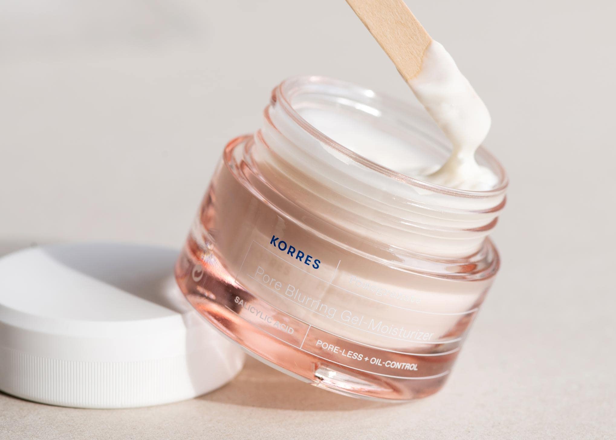 KORRES Pomegranate - Crema de gel para la cara y la piel grasa, dermatológicamente probada, vegana, 40 ml