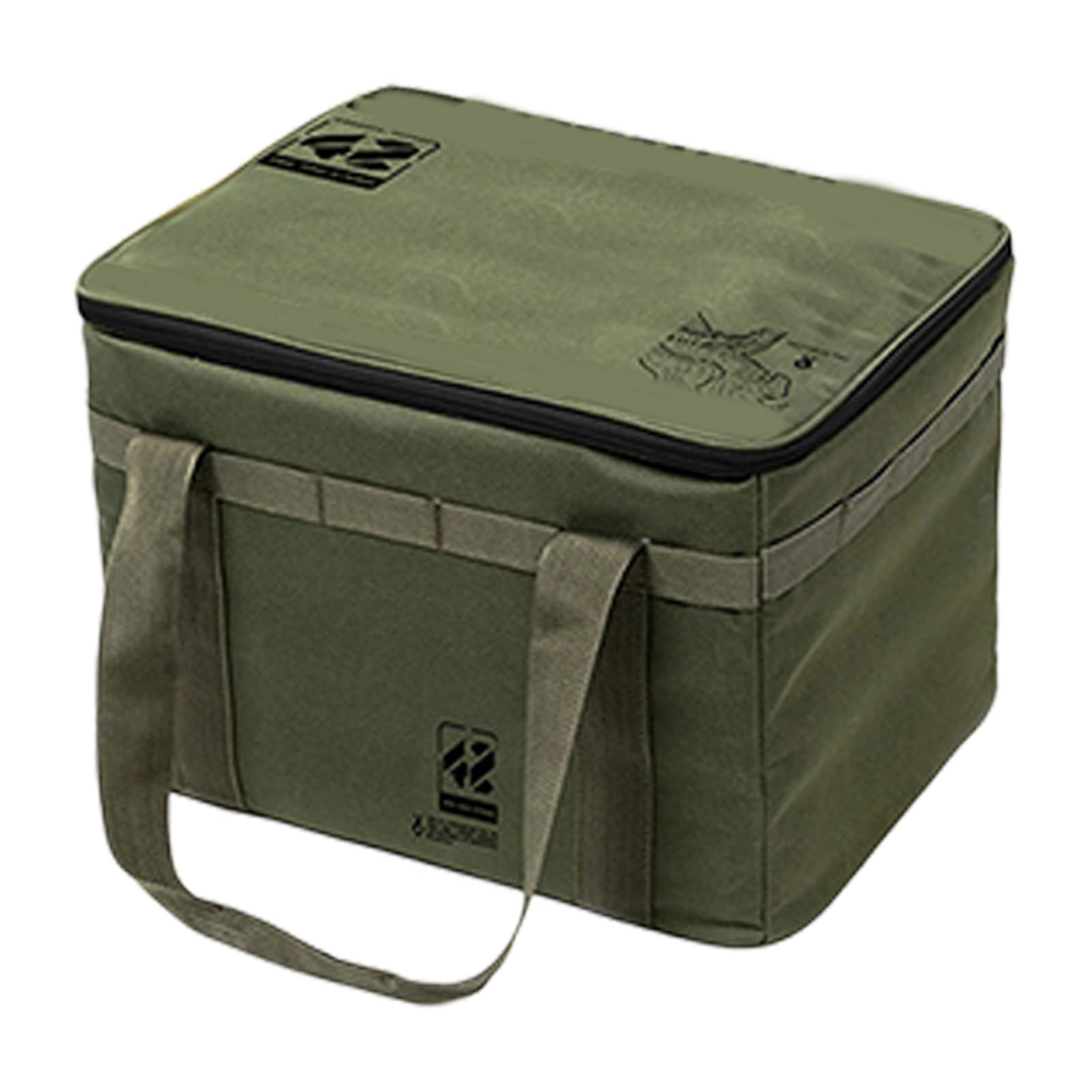Ekoama Sturdy 600D Fabric Outdoor Storage Bag With Multiple Pockets For Camping Hiking Travel And Home Organization