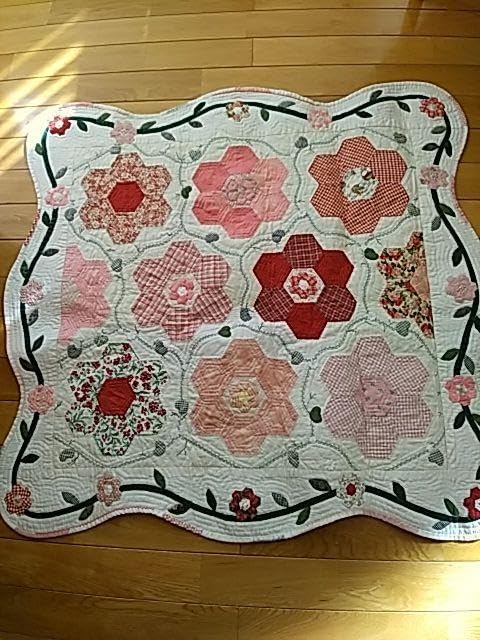 パッチワークヘキサゴン - 楽しむキルトノート2 キルト パッチワーク