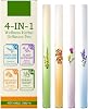 4Pcs Natural Diffuser Pen,Wellness Herbal Blend Diffuser Set,Sleep Support Reduced Stress Oral Freshening Breath Diffusers Set,Portable Atomizing Air Freshener,Improving Breathing Air 1Set