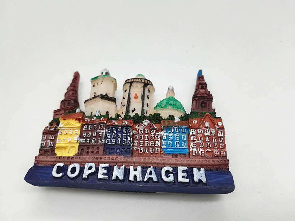3D Faroe Islands Denmark Fridge Magnet - Resin Souvenir Gift & Home Decoration