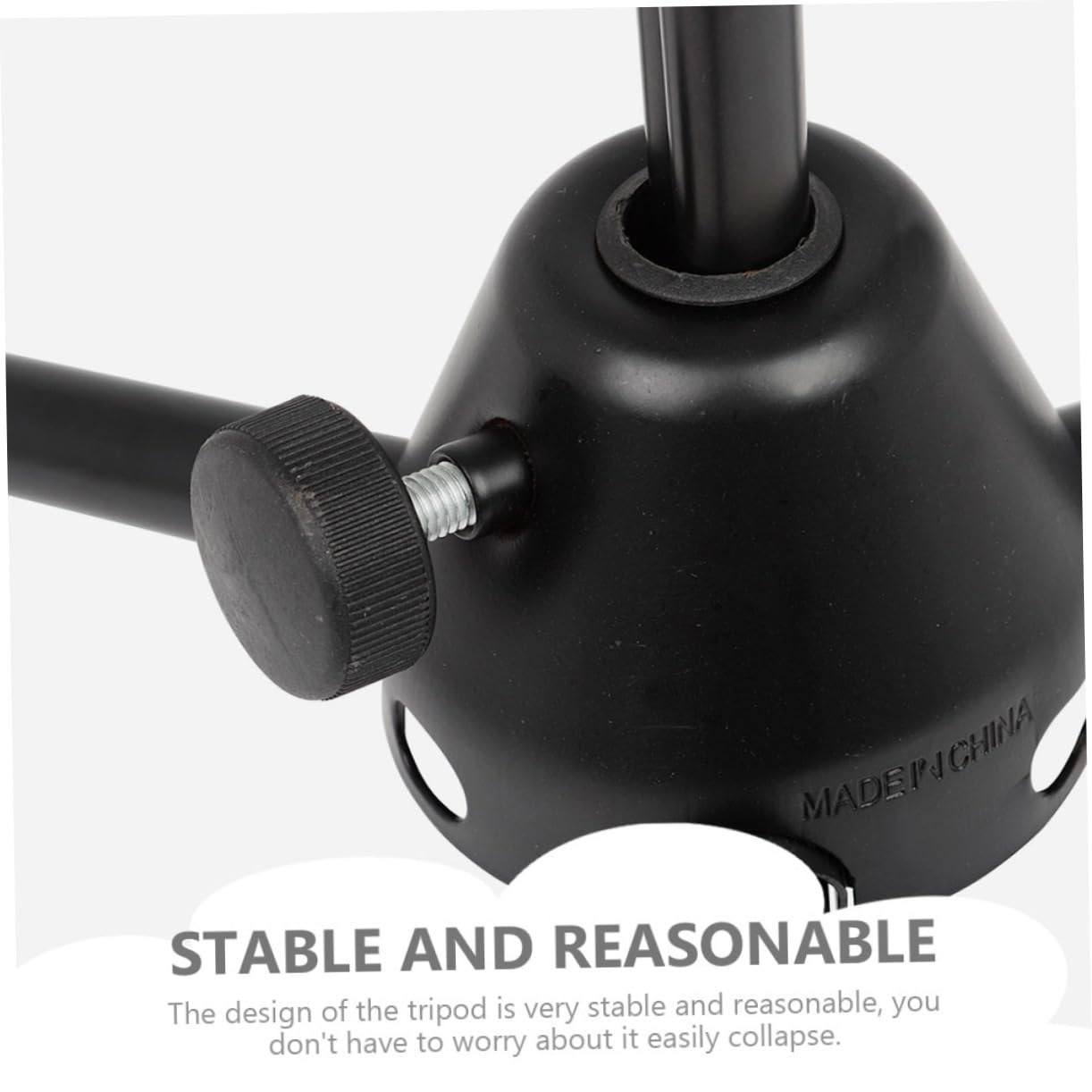 GOOHOCHY 1 PC Portable Foldable Saxophone Stand Black Durable Support Accessory for Alto Saxophone Stable Tripod Design for Studio Exhibition Use Scratch Resistant Sponge Cushion