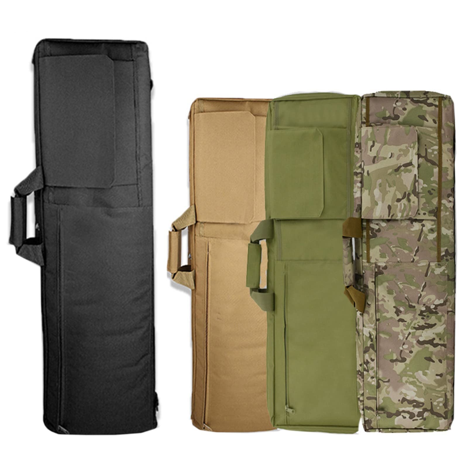 Funda Blanda para Rifle, Bolsa Táctica Paraa Fundas para Escopeta Bolsa de Transporte Paraa Resistente Alua con Correa Ajustable para el Hombro/Black/85Cm/33.5Inch