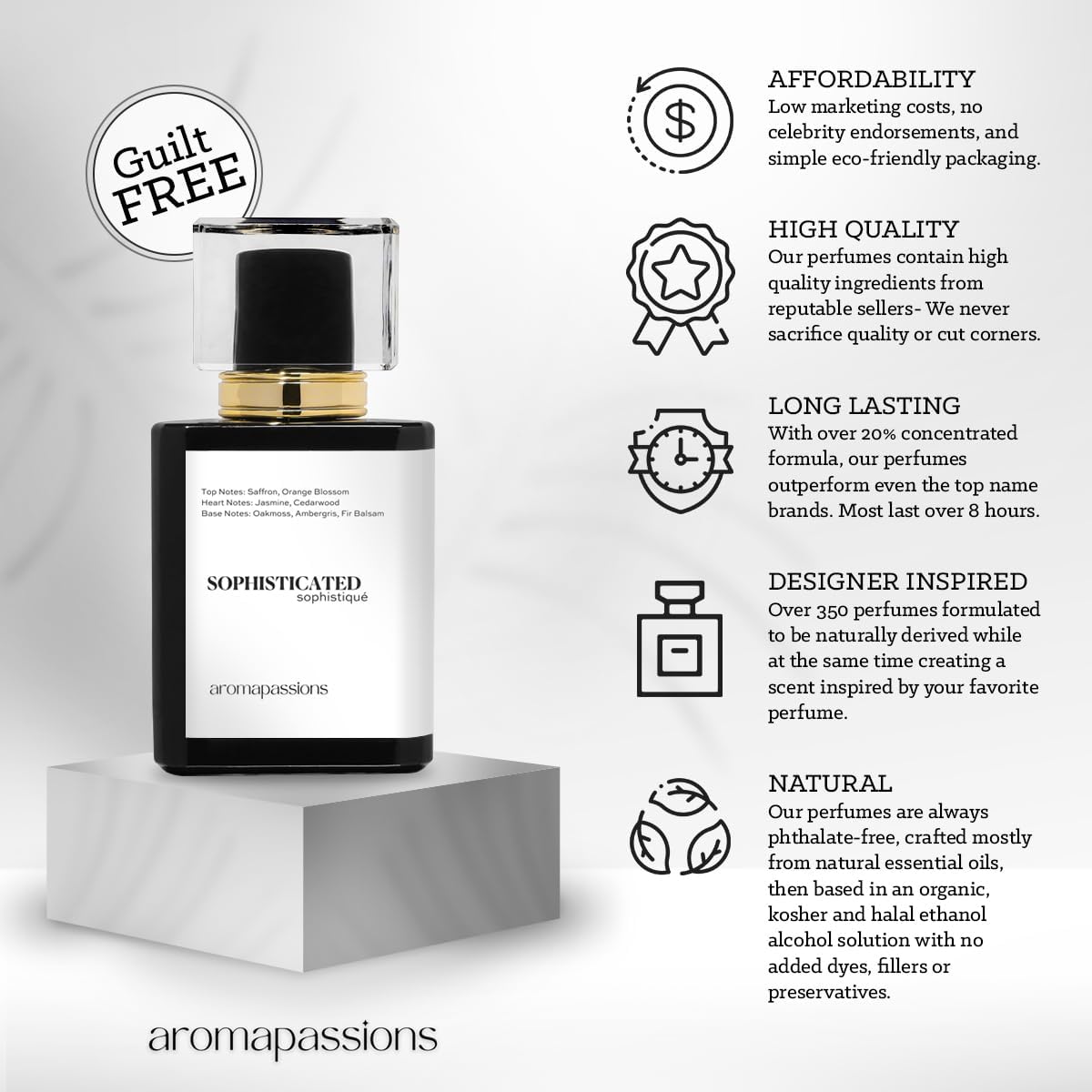 LIBERATED | Pheromone Perfume Cologne for Men and Women | Extrait De Parfum | Long Lasting Dupe Clone Essential Oil Fragrance | Perfume De Hombre Mujer | (50 ml / 1.7 Fl Oz)