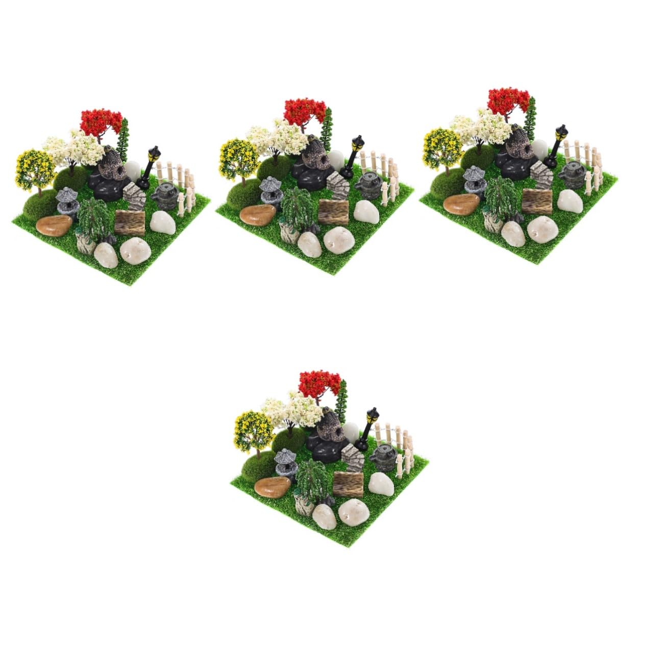 Accessoires de jardin féerique pour décoration micro paysage sur balcon et terrasse