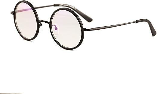 old fashioned round glasses