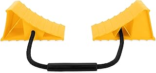 Camco Dual Standard RV Wheel Chock w/Rope