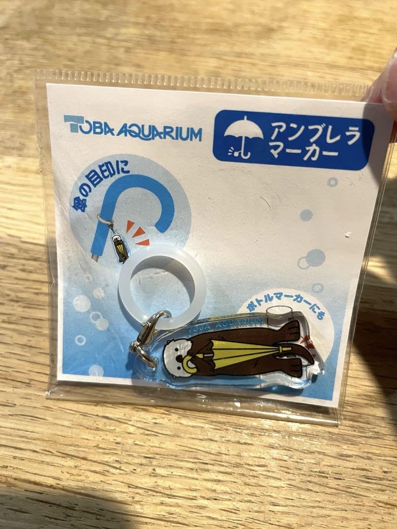 鳥羽水族館 メイ☆キラ アンブレラマーカー 鳥羽水族館 ラッコのメイと