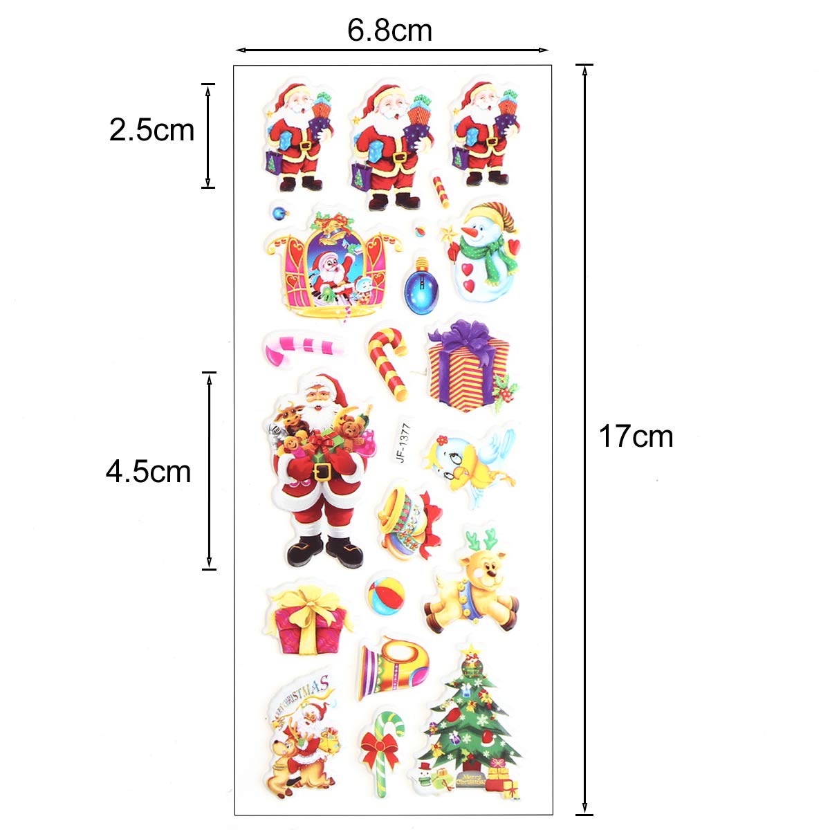 Amazon.co.jp: CCINEE クリスマスシール 100枚 ステッカー ギフト