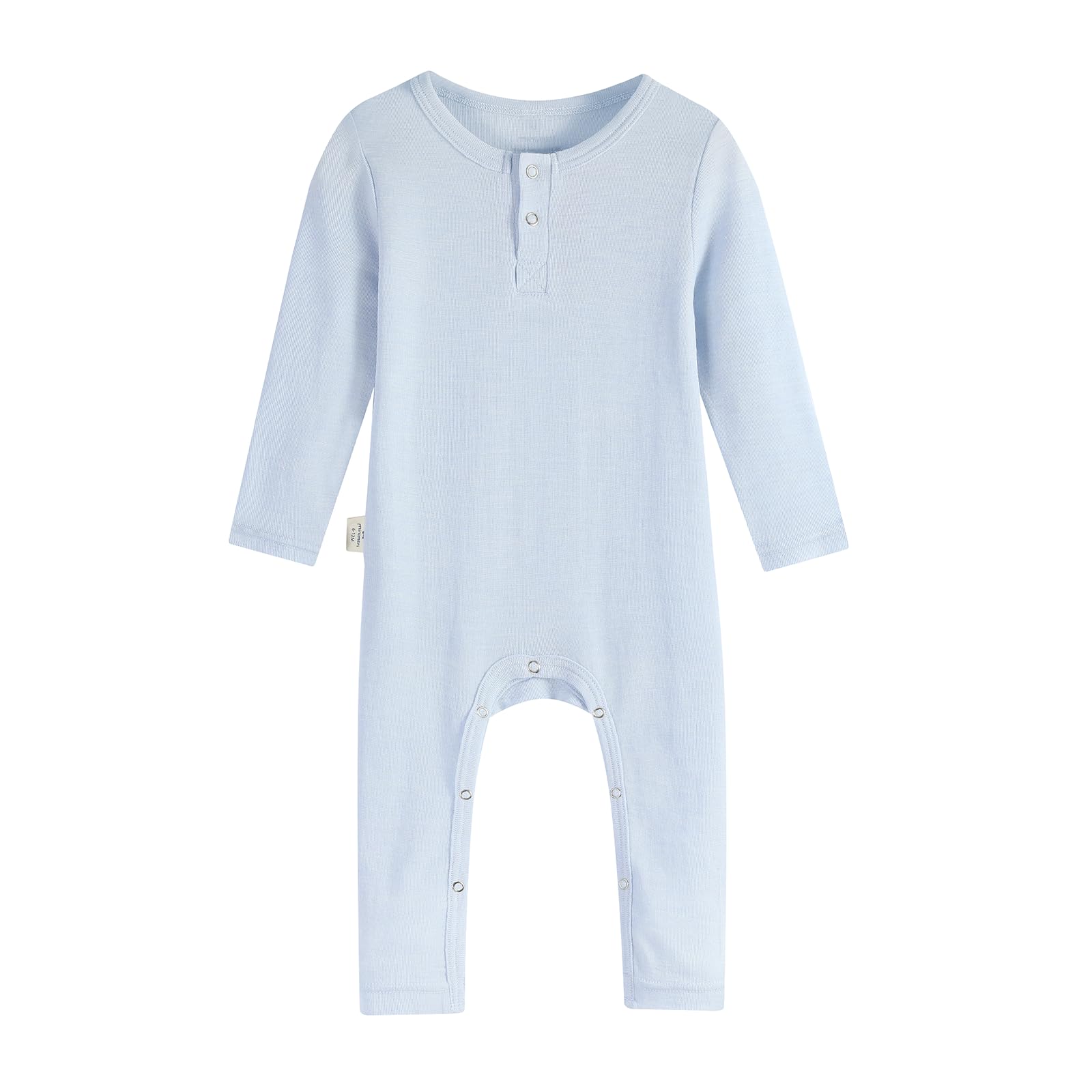 Baby Strampler aus 85% Merinowolle & 15% Seide