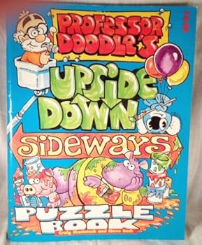 Paperback Professor Doodle's Upside Down Sideways Puzzle Book