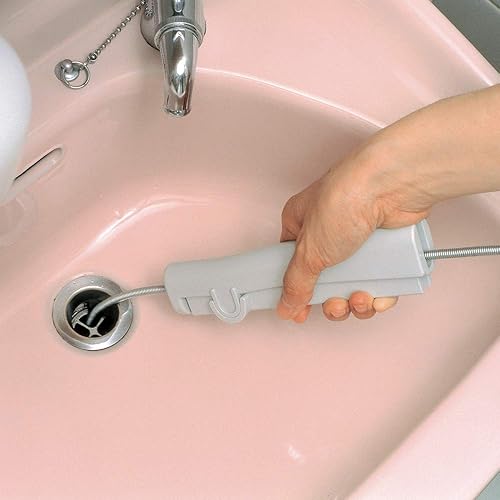 Miniatura 6 de Azuma AZ473 Drain Pipe Cleaning Brush, Pipe Cloging, Senka Wire Total Length 13.1 ft (4 m), Eliminates Clogs Without Removing Plumbing