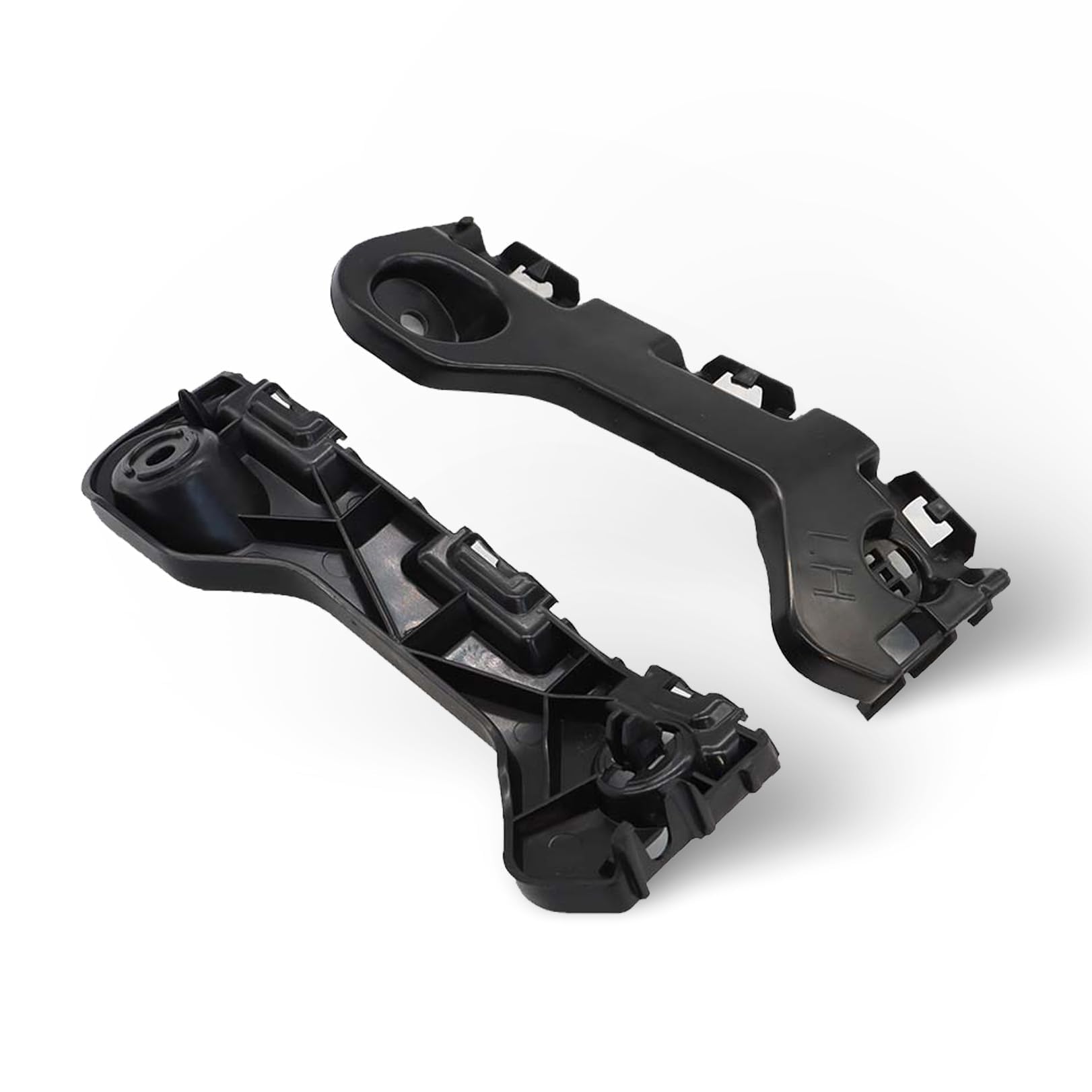 Front Driver and Passenger Side Bumper Bracket BT4Z17C947A BT4Z17C947B FO1043135 FO1042135 Compatible with 2011-2014