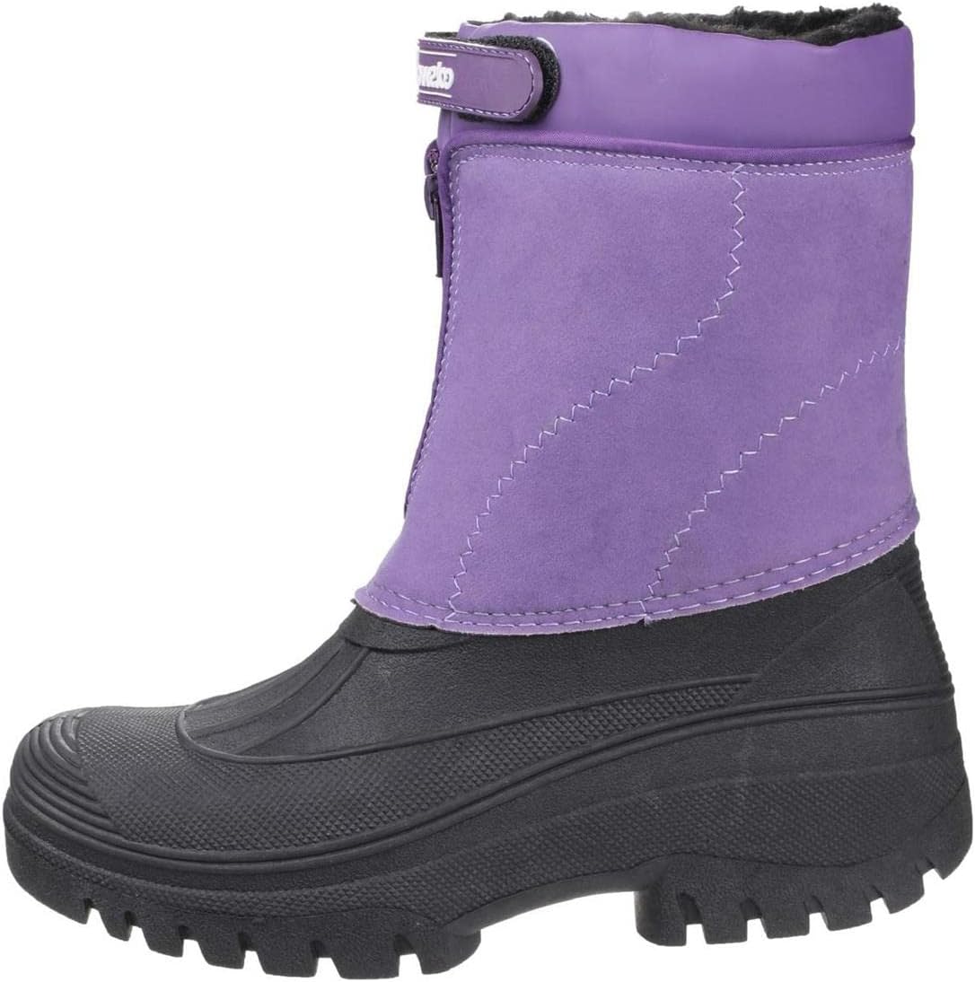 Cotswold Venture Waterproof Ladies Boot/Wet Weather Wellington Boots (8 US) (Purple)