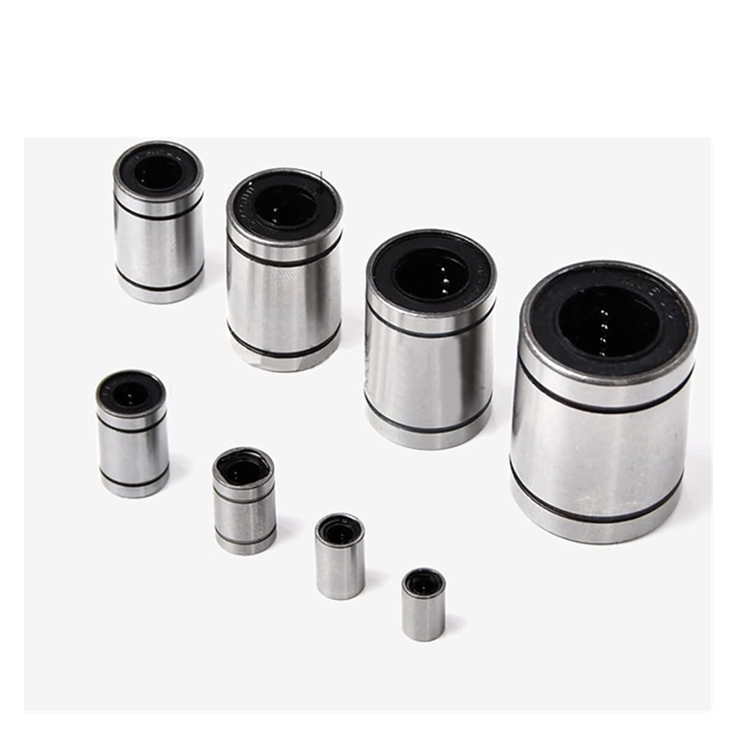 1PCS Linear Motion Bearings LM3UU LM4UU LM5UU LM6UU LM8UU LM10UU LM12UU LM16UU LM20UU LM25UU LM30UU LM35UU LM40UU LM50UU LM60UU (Size : LM50UU 50X80X100) (Size : LM80UU 80X120X140)