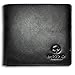 Large Wallet for Men with 7 slots for credit cards and 1 ID Window. Oversized Slim Design to fit in your pocket, Not Bulky. Bifold Wallet Organizer. Quality Leather. 4 1/4 in X 4 in