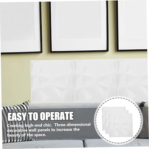 Miniatura 3 de Panel de pared tridimensional 3D, panel de pared 3D, panel de pared de plástico para decoración de pared, papel tapiz para despegar y pegar, paneles