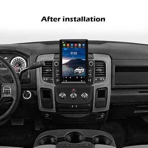 Alikali Android 13 Car Stereo w/Carplay Android Auto for Dodge for Ram 1500 2500 3500 4500 5500 2013-2019 Double Din 9.7\" Car Radio Receiver w/WiFi Backup Camera-2+32G (Only fit Manual AC) - Thumbnail 5