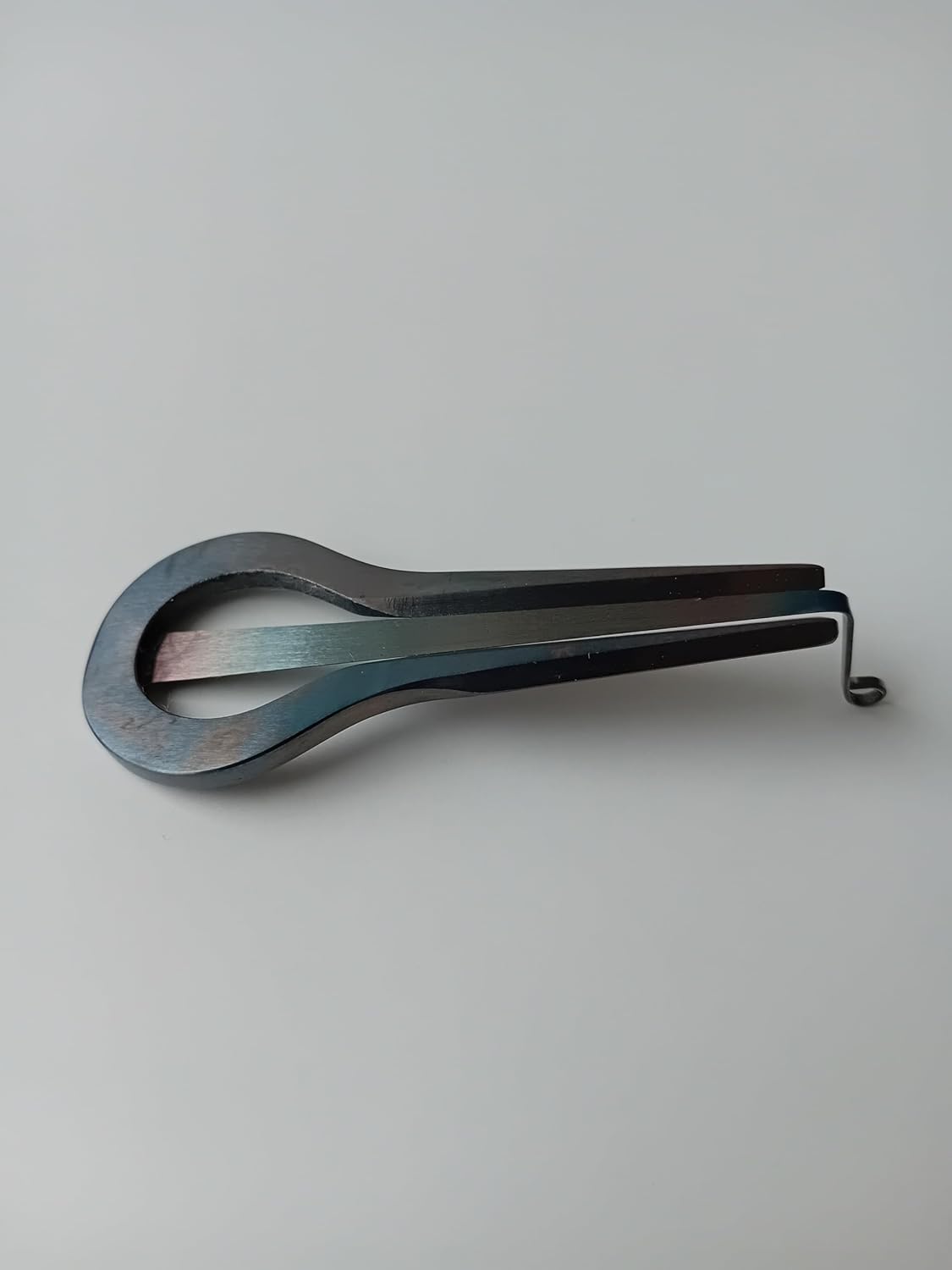 Jaw harp - Sayan, in the cedar case «Petal», steel, forged, mid-range tone