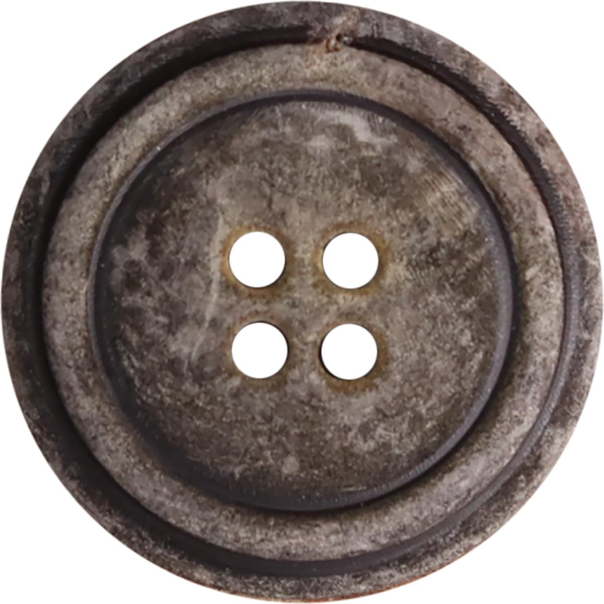 Boutons ronds vintage gris foncé haut de gamme de 18mm pour tailleur