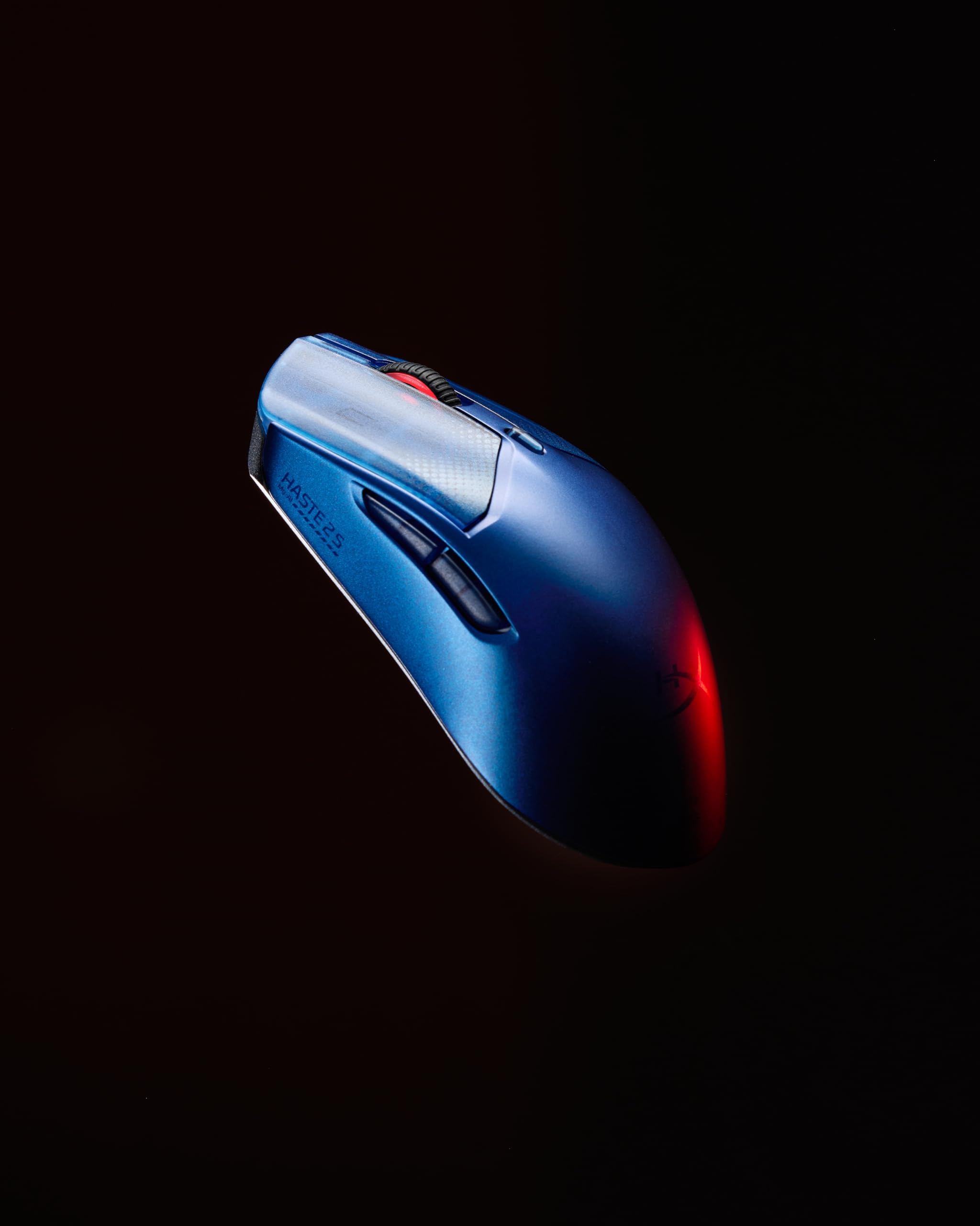 HyperX Pulsefire Haste 2 S Wireless, Souris Gaming sans Fil Ultra Légère 64 g, Coque en Alliage de Magnésium, Capteur HyperX 26K Jusqu’à 26 000 DPI, Autonomie Jusqu’à 120h, Patins en Verre, Bleu