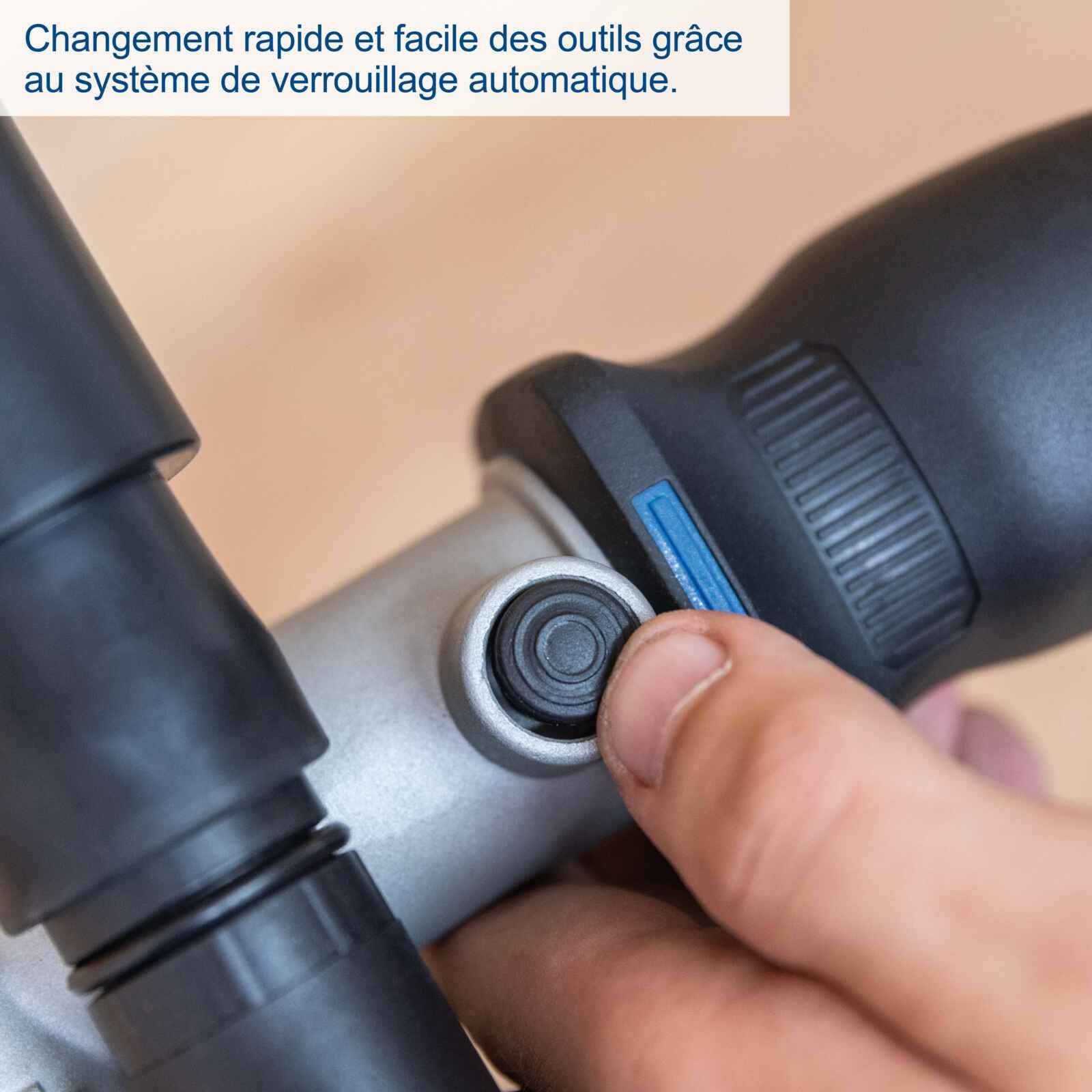 Scheppach Ponceuse universelle de rénovation MRS500-220 V~ / 50 Hz - Puissance 300 W - Vitesse variable 1600-3200 min - Ponceuse à brosses - Largeur de ponçage 10 mm ou 60 mm