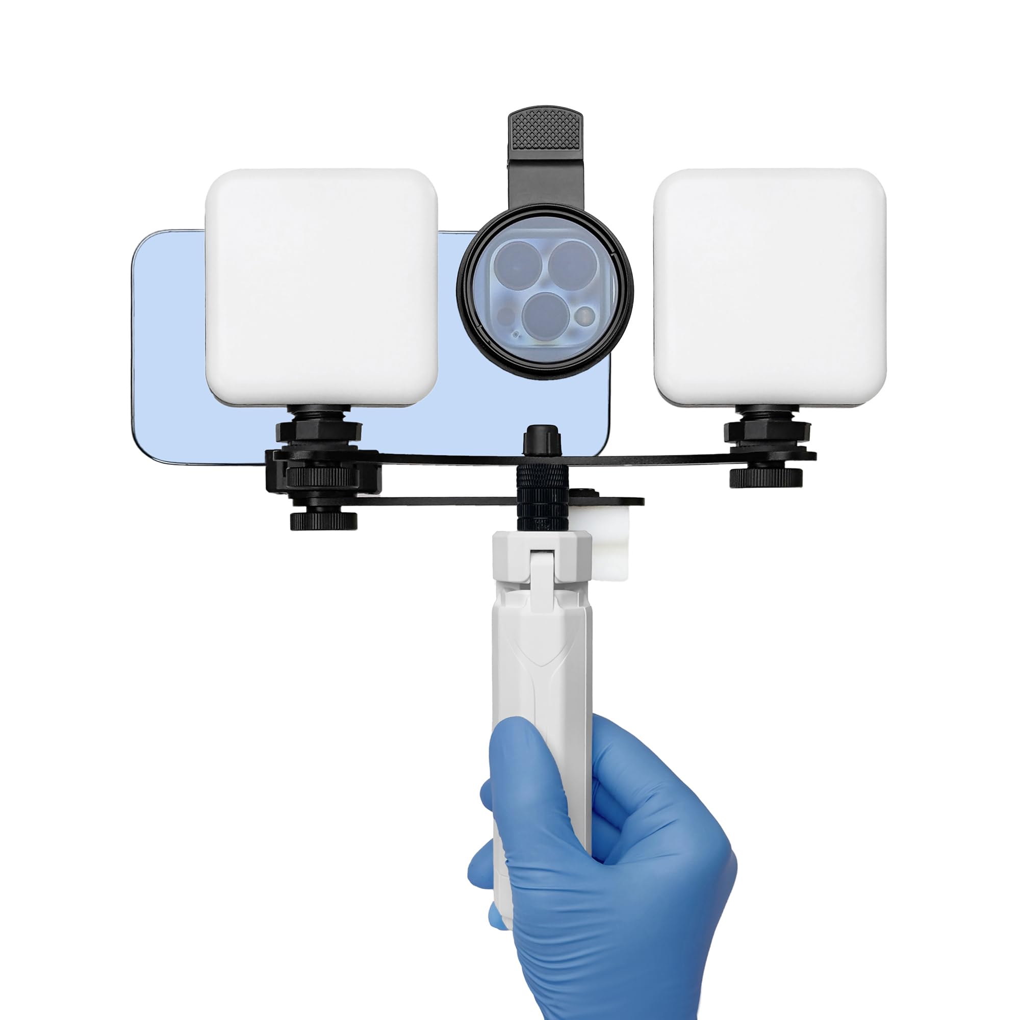 MK-19W Dental Photo and Video Light for Smartphones. Oral Photography Flash Light for Dentists