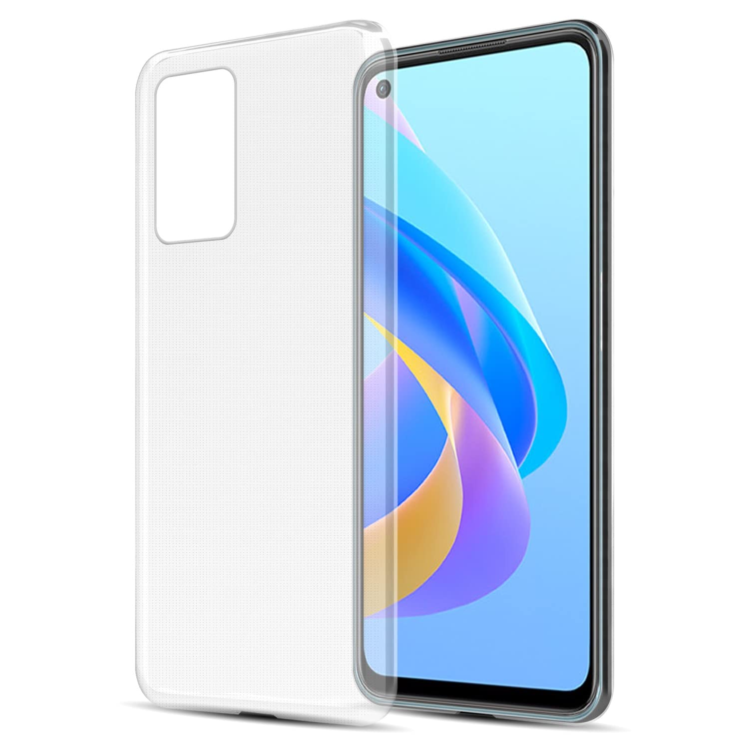 Cadorabo Handyhülle Für Oppo A36 / A76 / A96 4G / K10 4G / Realme 9i Huelle Oppo A36 A76 A96 4g K10 4g Realme 9i Flexible Tpu Silikon Handy Schutzhuelle Huelle Mit Glitzer S0g9e02h