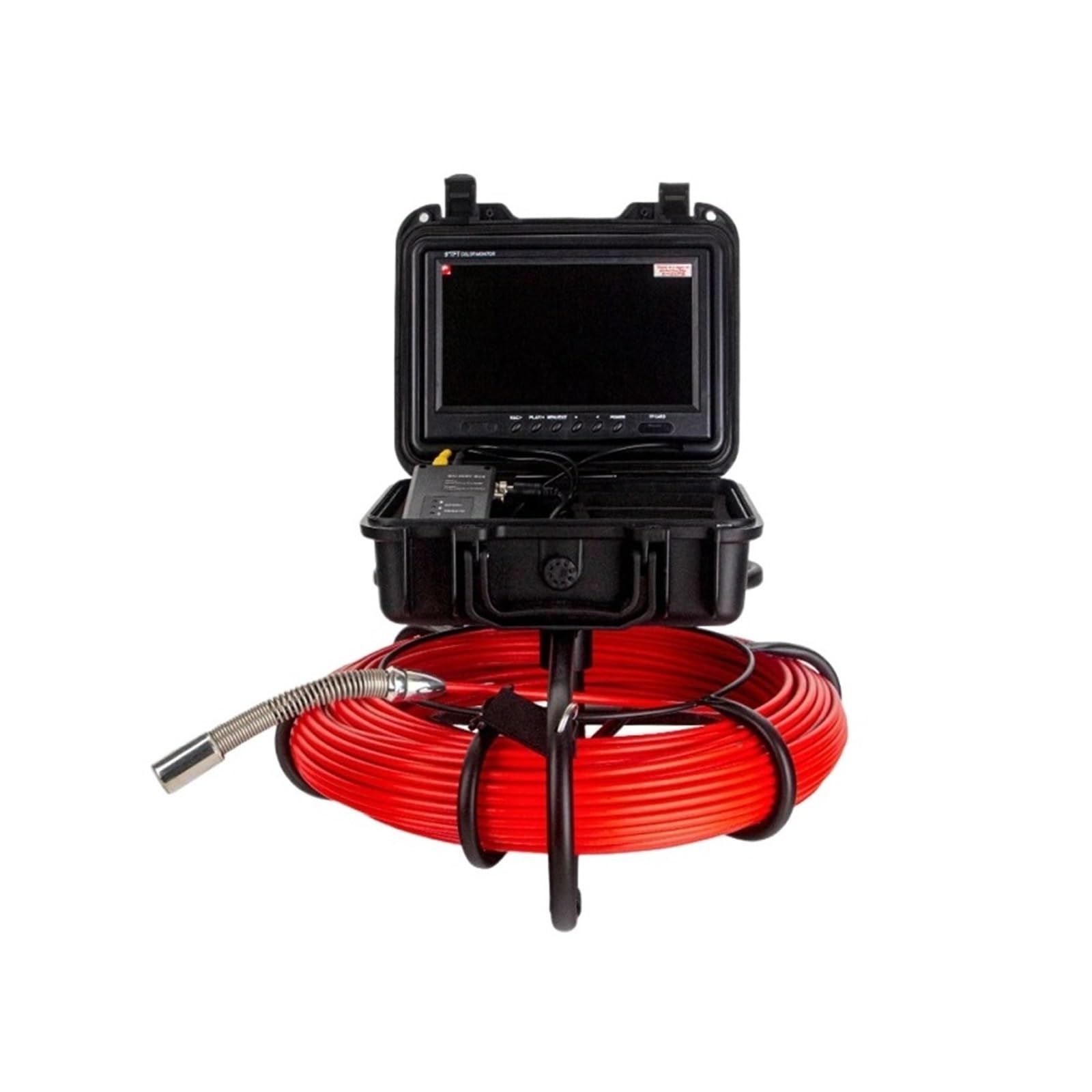 Kamera inspekcyjna odpływu Samopoziomująca Kamera Inspekcyjna Do Rur 9 Cali 1080P Ekran Kanalizacja Przemysłowa Endoskop WIFI/DVR IP68 7MM Kabel(20m,9in selfl leveling)