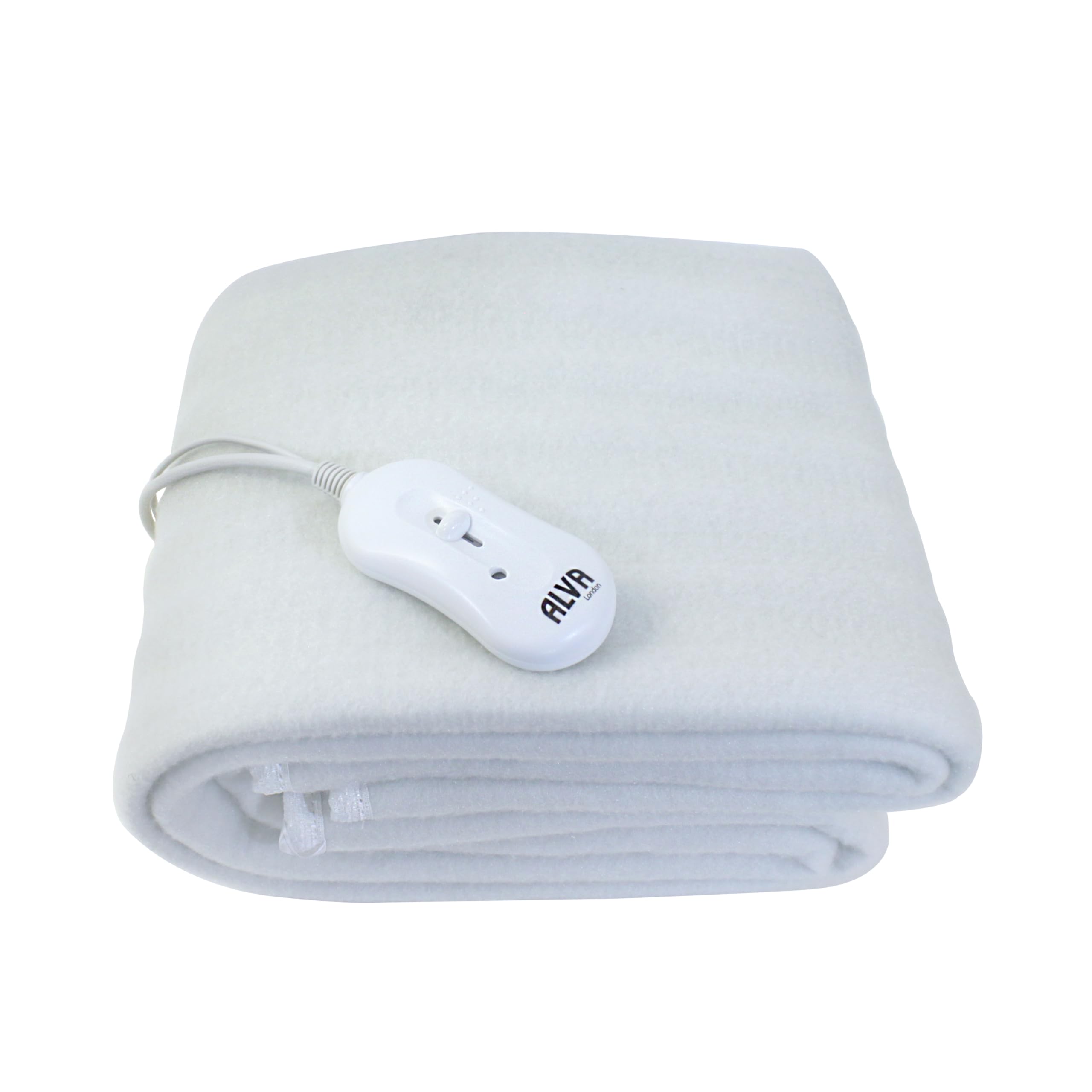 STINGRAY ALVA Electric Under Blanket - Double - Tie-Down - 120x135cm -  Single Controller – 3 Heat Settings – Auto Shut-Off - Machine Washable :  Amazon.co.uk: Home u0026 Kitchen