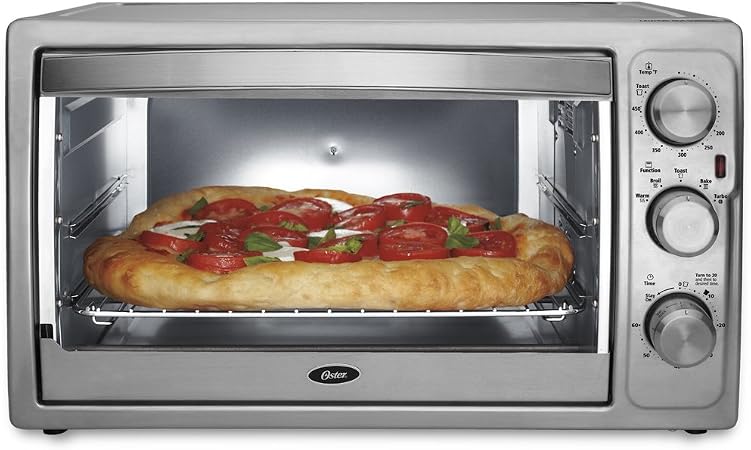 Oster TSSTTVXXLL1MX Horno Tostador con Convección y Rotisserie, color  Inox/Negro, Extra grande/42 litros : Amazon.com.mx: Hogar y Cocina