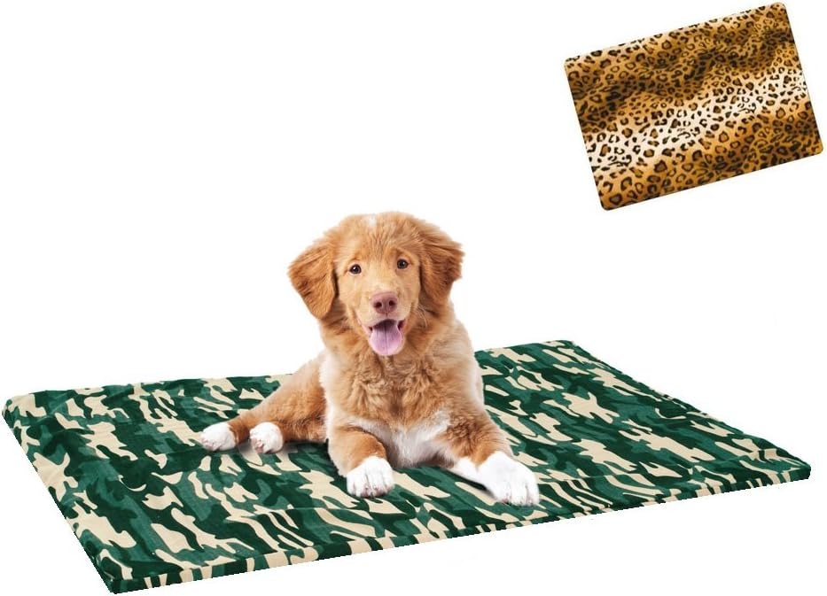 Cot Wood Bed Home Puppy Dog Cat Chihuahua Pets Princess Decorated Embossed Warm Mat Included Tone on Tone Tiffany Green 50 x 40