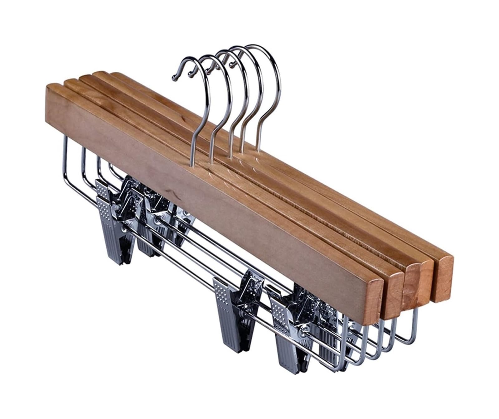 Verstellbare Clip-Rock-Kleiderbügel, rutschfeste Hosenablage für Röcke und Hosen, 10 Stück, langlebig, platzsparend, multifunktionales Design
